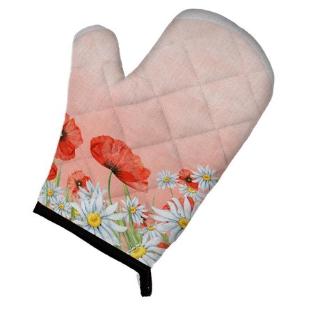 CAROLINES TREASURES Poppies & Chamomiles Oven Mitt BB7448OVMT